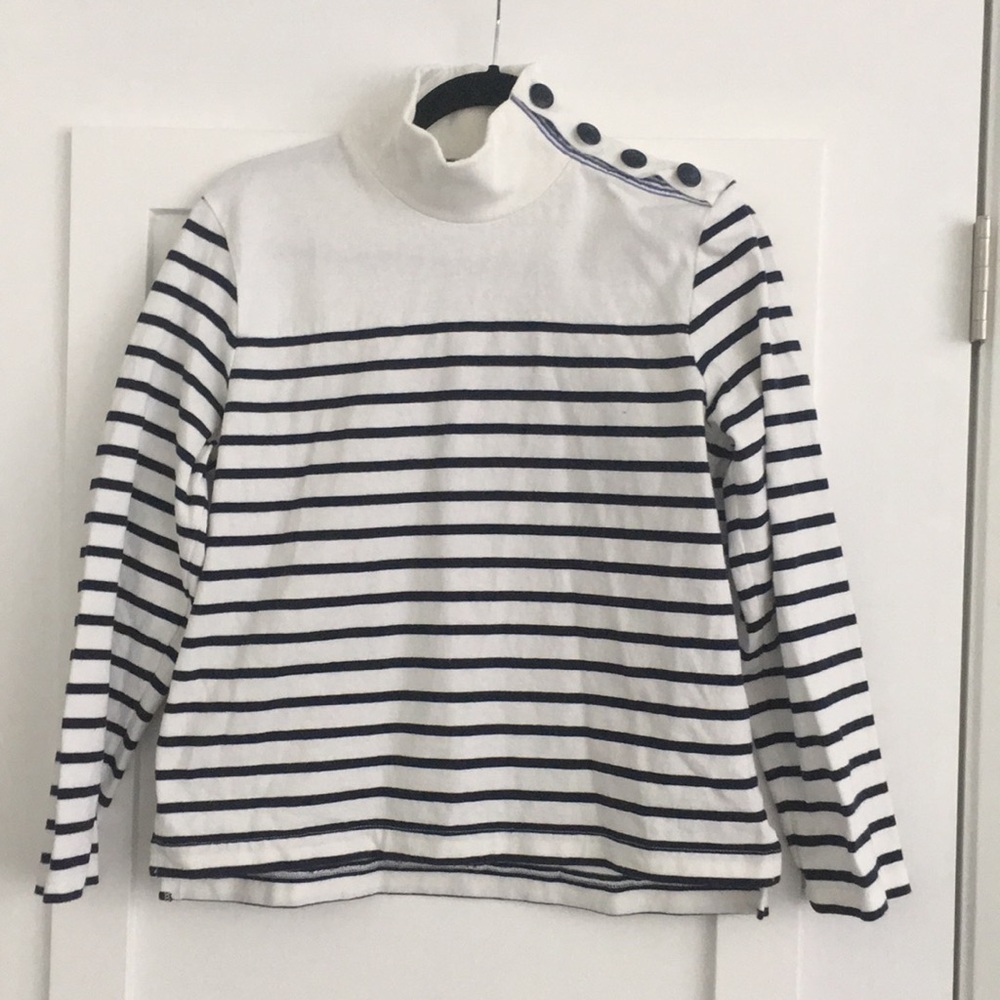 J.Crew preppy stripes sweater